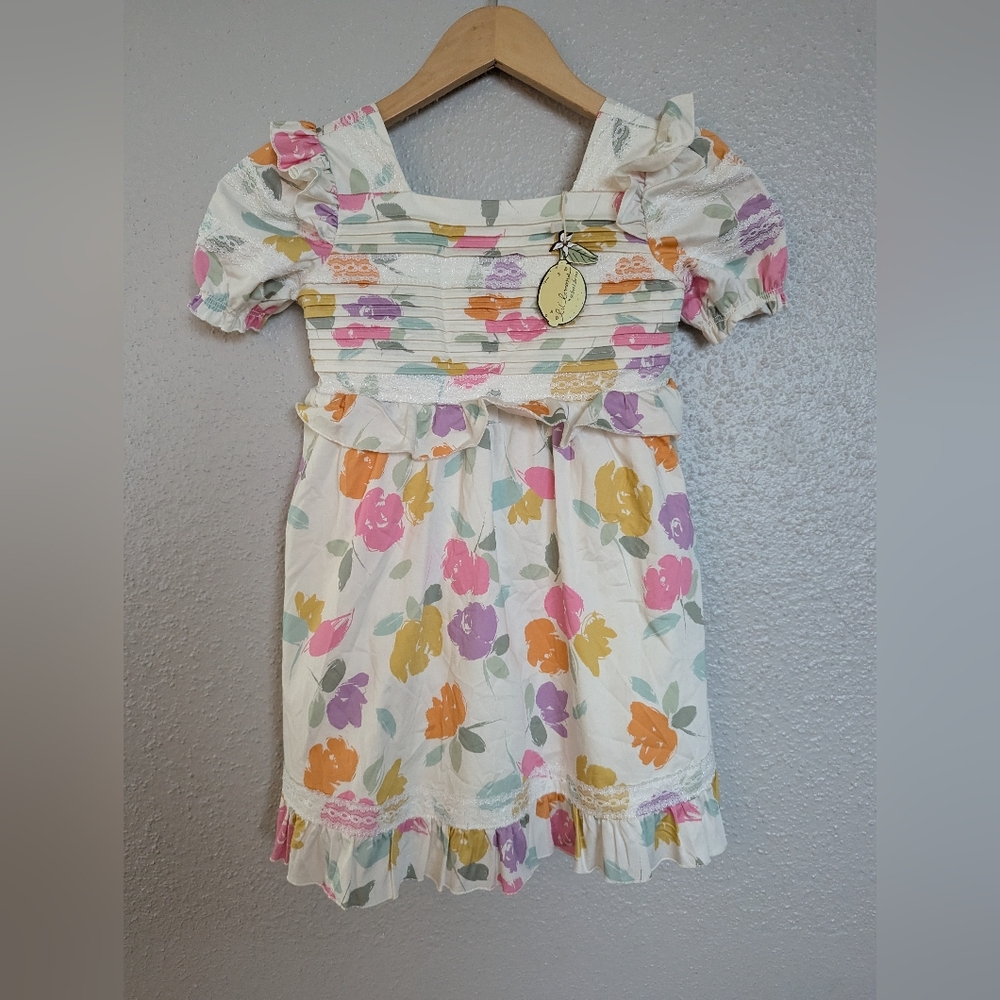 For Love And Lemons Multicolor Floral Kids Dress